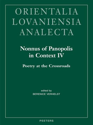 cover image of Nonnus of Panopolis in Context IV